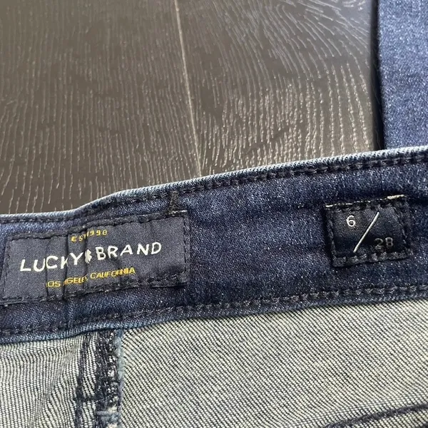 Lucky‎ Brand Ava Legging Jeans Women's Size 6 28 Dark Wash Denim - Image 2
