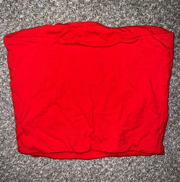 USA Tube Top Red Size M - Image 3