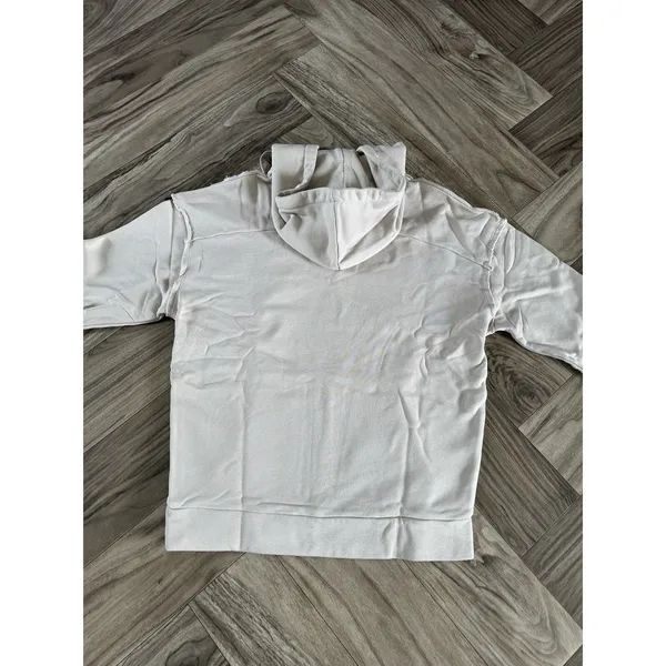 ALPHALETE Women’s Terry Oversized Hoodie - Moonstone,Size Medium - Image 7