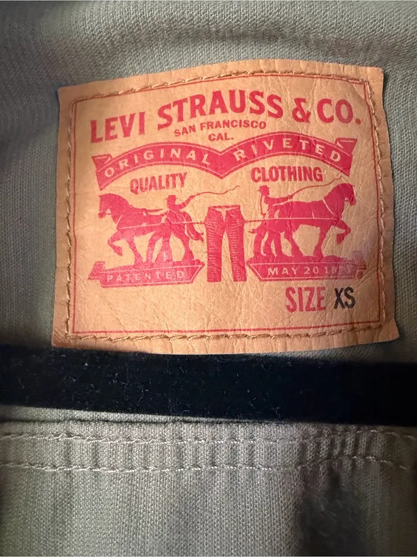 Levi's Brown/Tan Corduroy Trucker Jacket - Image 5