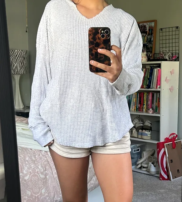 Aerie Waffle Long Sleeve - Image 5