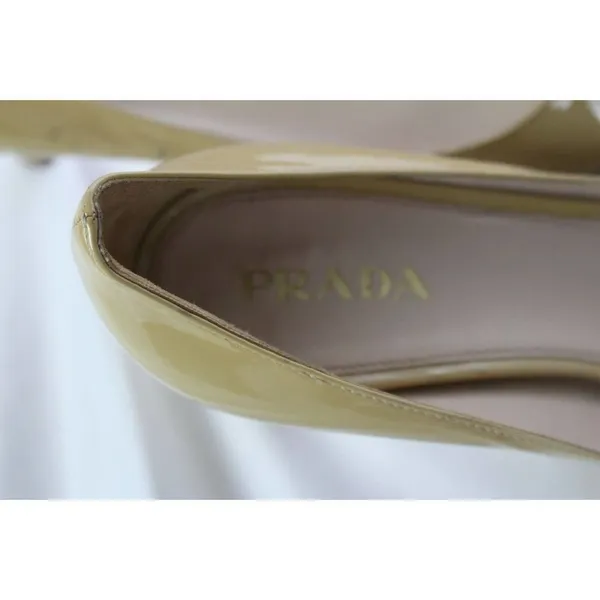 ladies PRADA 3inch heels size 38 with normal wear - Image 11
