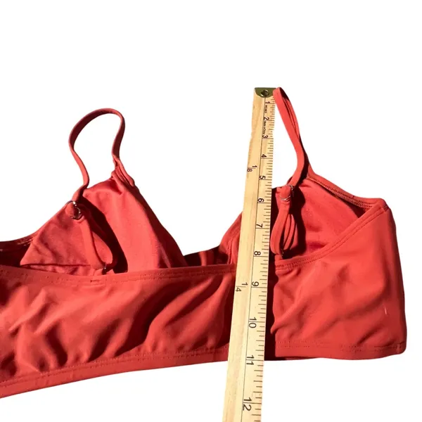 Cupshe Bikini Set Womens‎ Large Rust Twist Front High Waisted Two Piece Swimsuit - Image 8