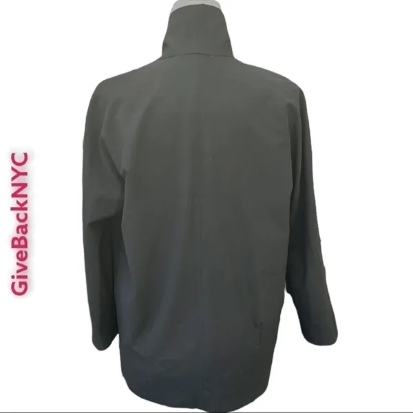 Zara Open Front Boyfriend Blazer Black XXS - Image 3