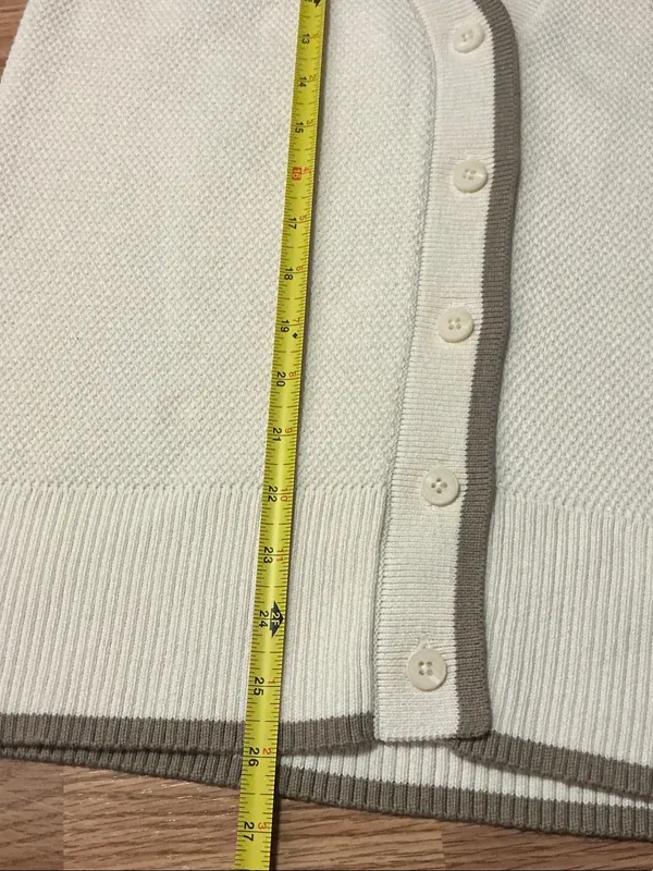 Offline By Aerie Tennis Sweater Vest Cardigan Size XS - Image 6