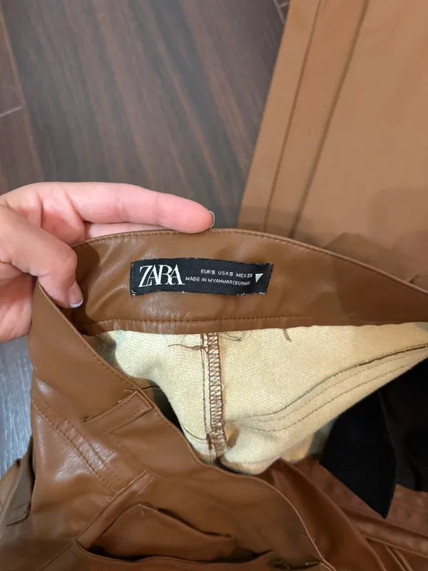 ZARA Leather pants - Image 2