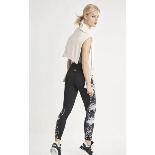 ALO YOGA High-Waist Airbrush Legging XS Dark Krystal Black - Image 2