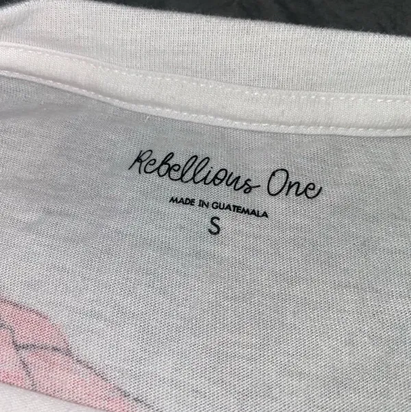 NEW Rose Tshirt White - Image 6