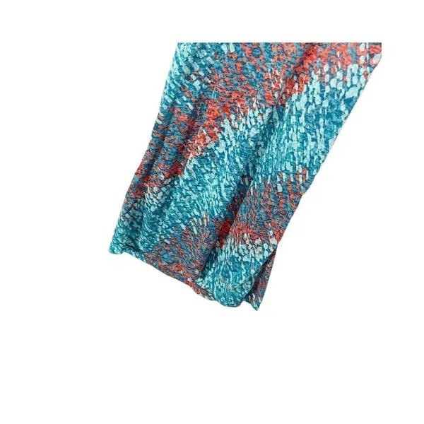 Womens Saucony‎ Racerback Tank Size S Multicolor Blue Red Running Sleeveless - Image 4