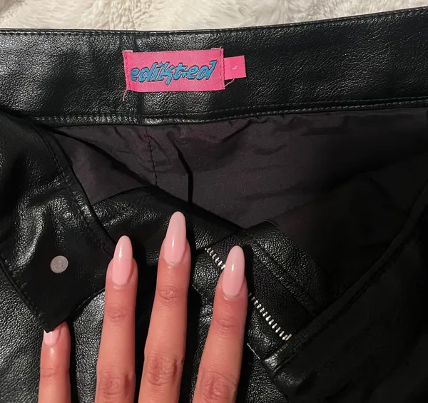 Leather Skirt - Image 3