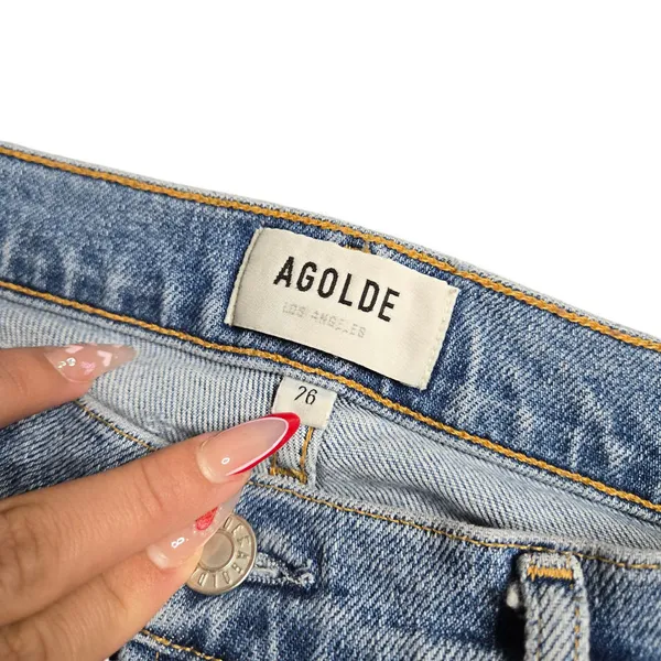 Agolde Toni‎ Midrise Straight Women's Jean Size: 26 - Image 4