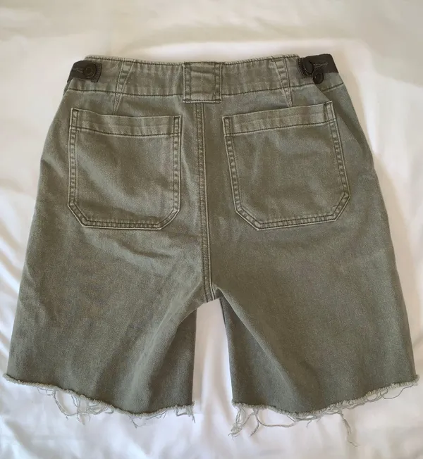Washed Boyfriend Shorts - Image 7