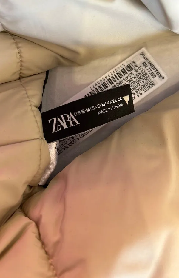ZARA Reversible Puffer Vest - Image 2