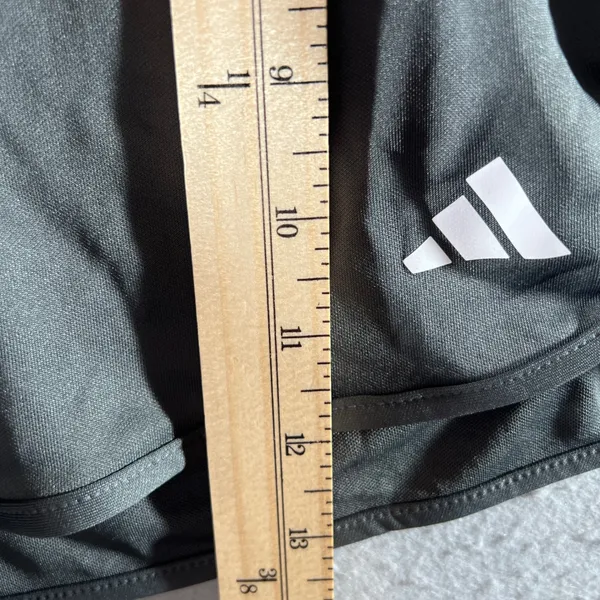 12 | NWT Adidas Pacer Knit High Athletic Running‎ Workout Shorts Grey Womens XS - Image 6