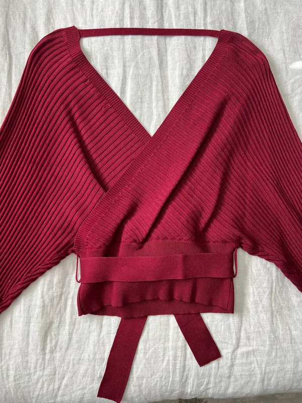 Love Tree Wrap Around Sweater - Image 3