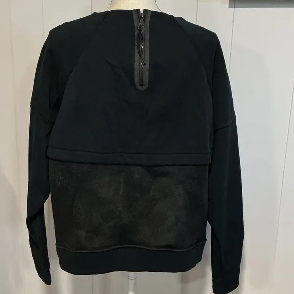 Nike Black Women's Pullover Crew Sweatshirt - Image 4