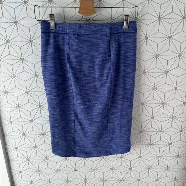 Lululemon & Go Where To Skirt Cobalt Blue - Image 5