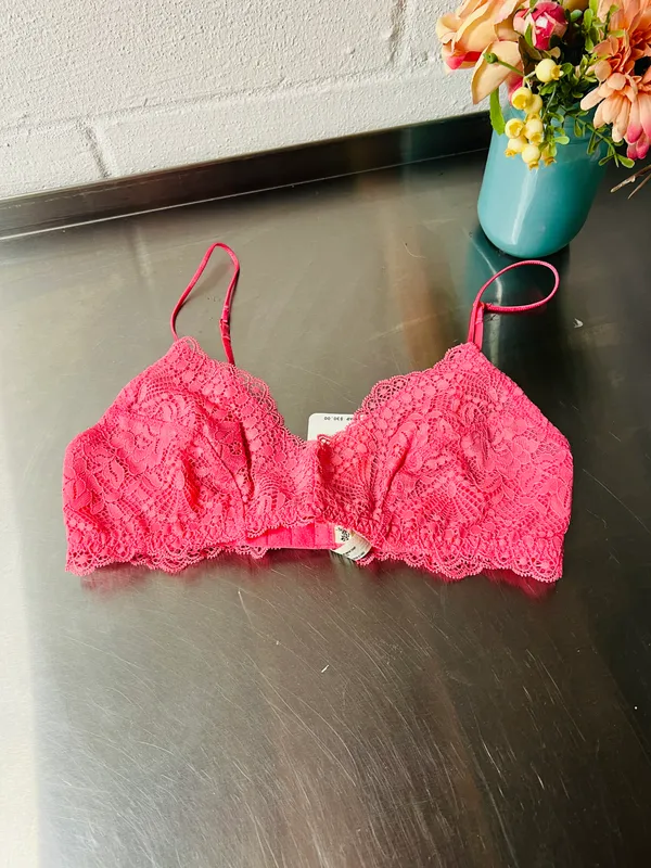 Free People Maya Multiway Bralette Dragonfruit Candy - Image 4