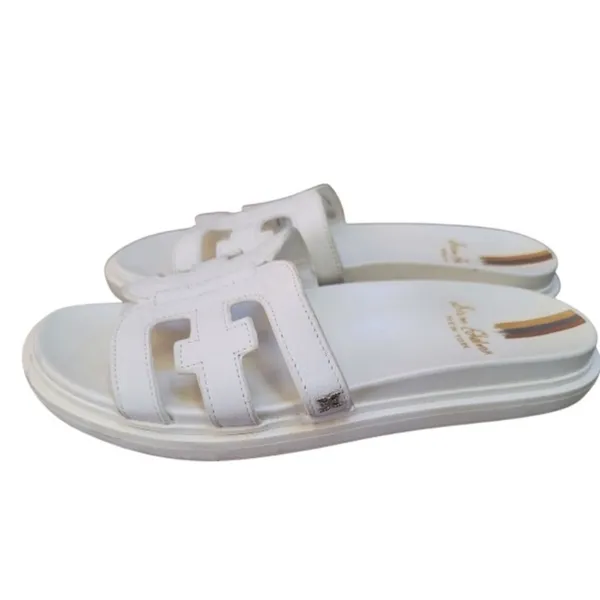Sam Edelman Women's Slide Sandals -  White size 8.5 - Image 6