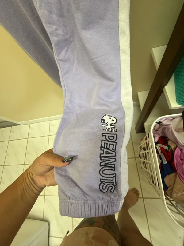 Sweat Pants bundle : Space Jam and Peanuts Size M - Image 6