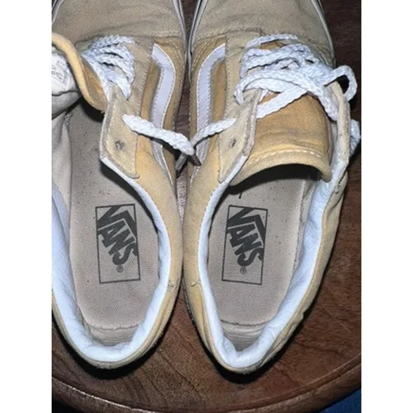 Vans Old‎ Skool Unisex Yellow Skate Shoes Size 6 Men's/7.5 Women's - Image 8