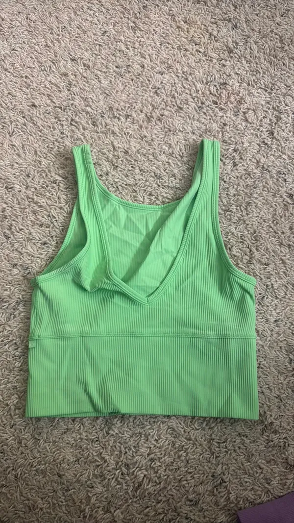 Green Lululemon Tank - Image 2