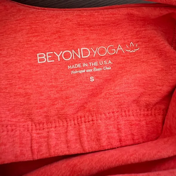 Beyond Yoga Spacedye Focus Cropped Tank in Fresh Coral Size Small - Image 8