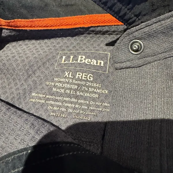 L.L. Bean Polartec Charcoal Shirt Jacket Gray Size XL - Image 7