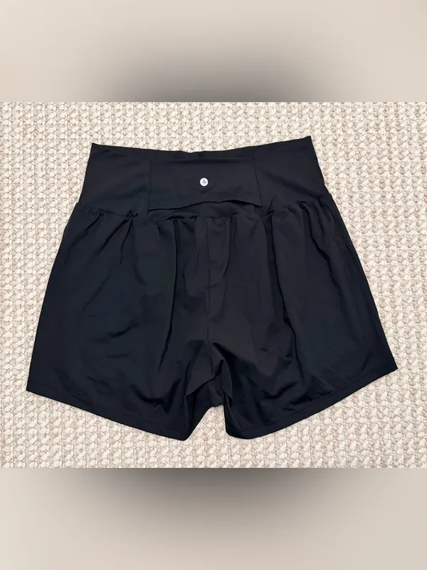 Halara SoftlyZero™ Airy Super High Waisted 2-in-1 InstantCoo! Yoga Shorts 5" XL - Image 12