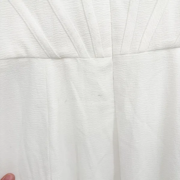 Dress The Population Womens‎ Melania White Corset Off Shoulder Gown Dress Size S - Image 11