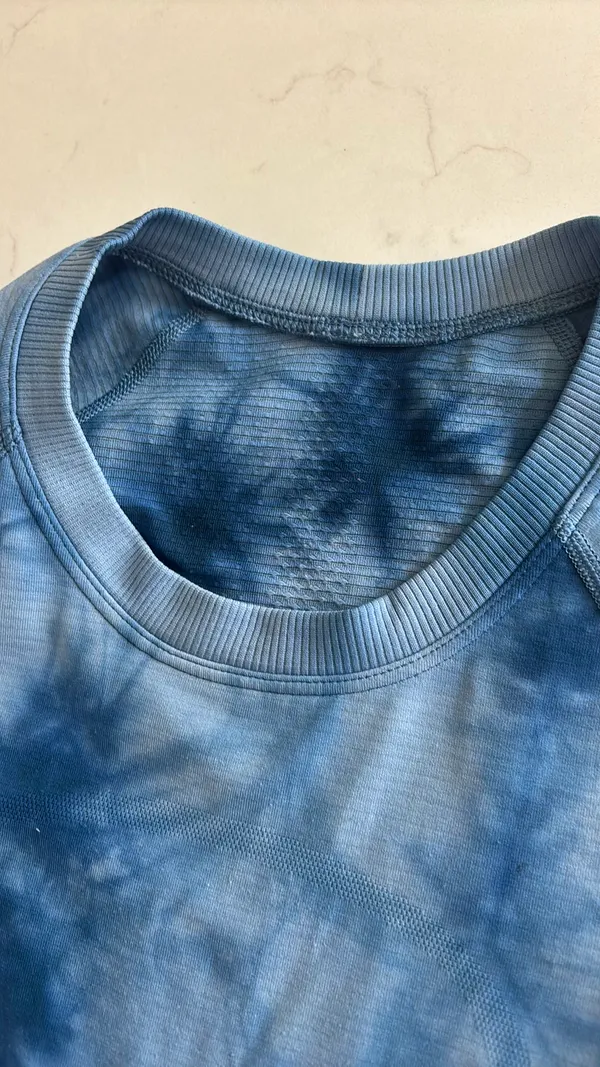 Blue Tie-Dye Lululemon Swiftly Tech - Image 4