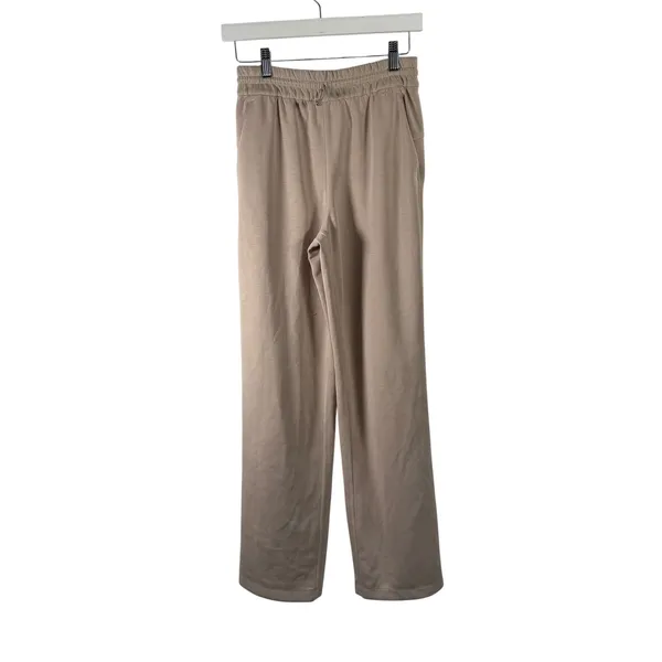 Lululemon Softstreme High Rise Relaxed Straight Leg Pant Beige Tan READ Womens 4 - Image 2