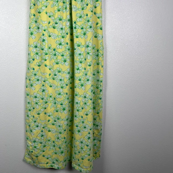 Lilly Pulitzer Women's Sleeveless Ruffle Floral Dress Sz L - Image 3