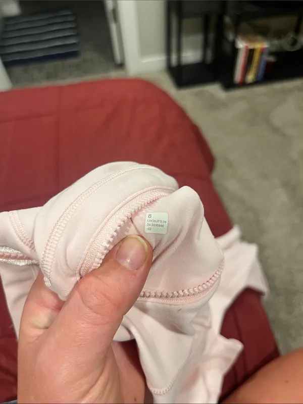 Lululemon Define Cropped Zip Up Jacket in Pink Size 8 - Image 8