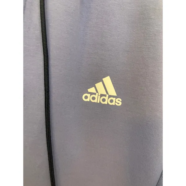Adidas Full Zip Hoodie Women Large Purple Excellent Primegreen Aeroready Jacket - Image 4