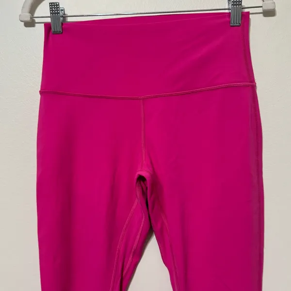 NEW Lululemon Align High-Rise Pant 28" Pink Size 8 LW5CTIS Nulu Double Lined - Image 3