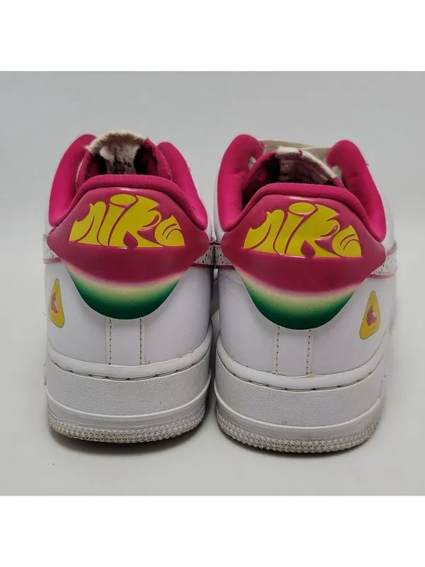 Nike Air Force 1 LX Dragon Fruit Low Top Pink White Sneakers Dv3809-100 Size 10 - Image 6