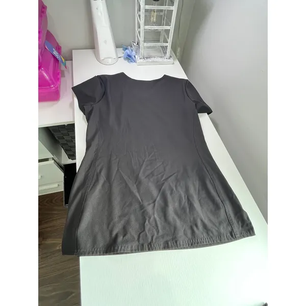 Heartsoul Break On Through Black Scrub Set V-Neck‎ Top S & Jogger Pants XS - Image 10
