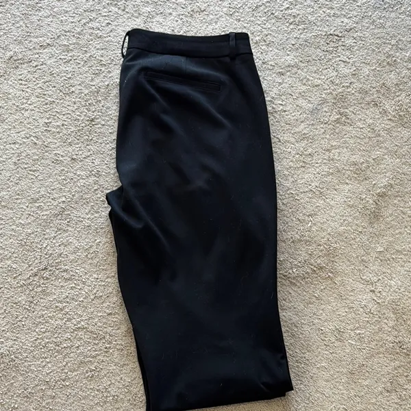 Express Black Boot Cut Flare Pants with Smooth Finish - Image 4