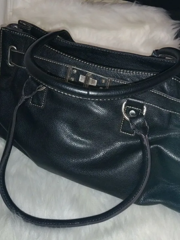 Black Shopping Work Bag Sz L - Image 2