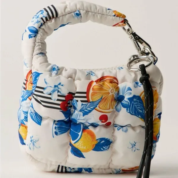 Free People Quilted Micro Pouch #1046 - Image 2
