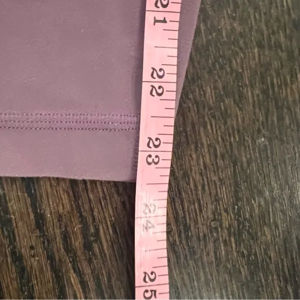 Lululemon Athletica Align High Rise Rose Pink Ankle Leggings Size 6 - Image 4