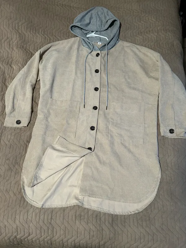 HYFVE Oversized Button Up Shacket  - Image 2