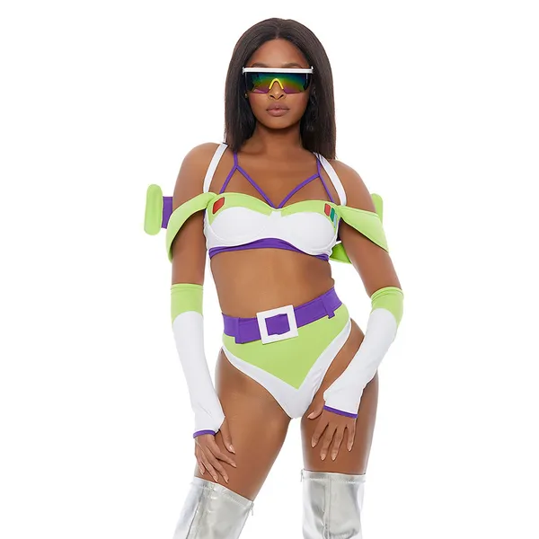 NEW Forplay To Infinity Buzz Lightyear Toy Story Costume Size Small Medium - Image 2