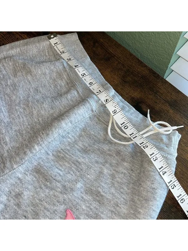 Vintage Butterfly Sweatpants 90s cottagecore granny boho pastel - Image 6