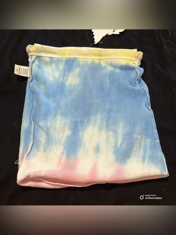Boys Lie Cotton Candy Tie Dye Drawstring Bag Unreleased Rare NWT Sticker - Image 4