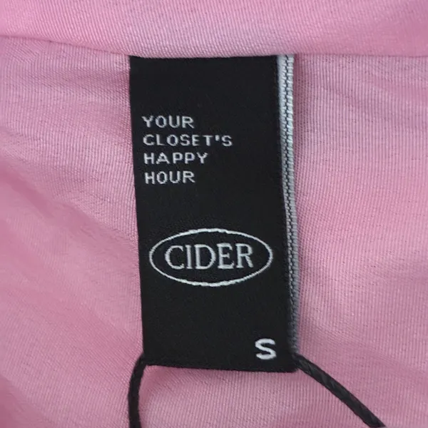 NWT Cider Ruffle Hem Solid Skort Pink Barbiecore Preppy Flounce Mini Size S - Image 6