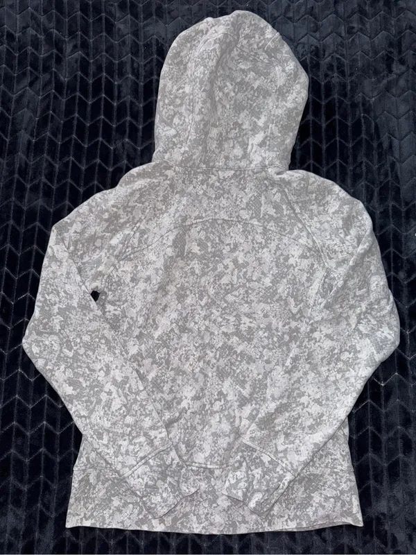 Lululemon Hooded‎ Define Jacket Nulu Hideaway Camo Starlight Size 10 - Image 5