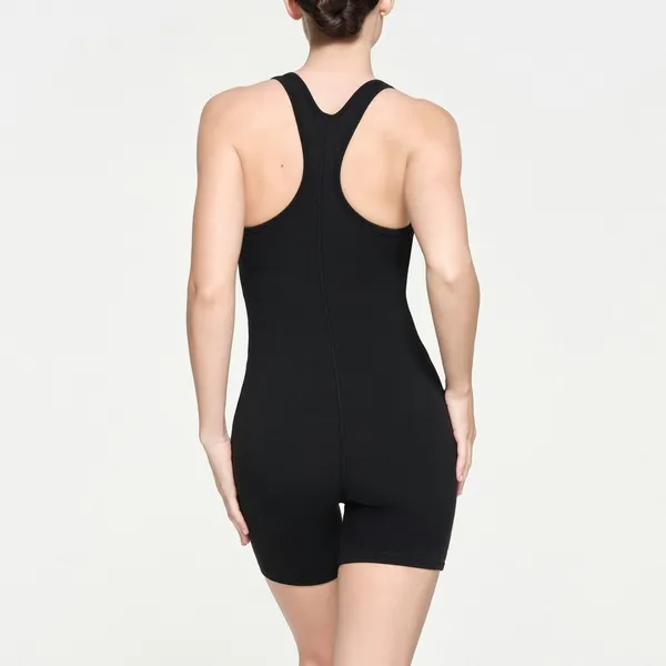 SKIMS OUTDOOR MID THIGH ONESIE, Size Large, $80 - Image 3