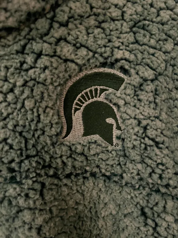 Michigan State Sherpa Green Size M - Image 2